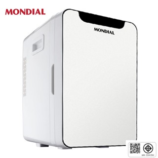 Mondialตู้เย็นขนาดเล็ก ตู้เย็นในรถยนต์ 20Lแบบพกพาตู้เย็นสารพ…