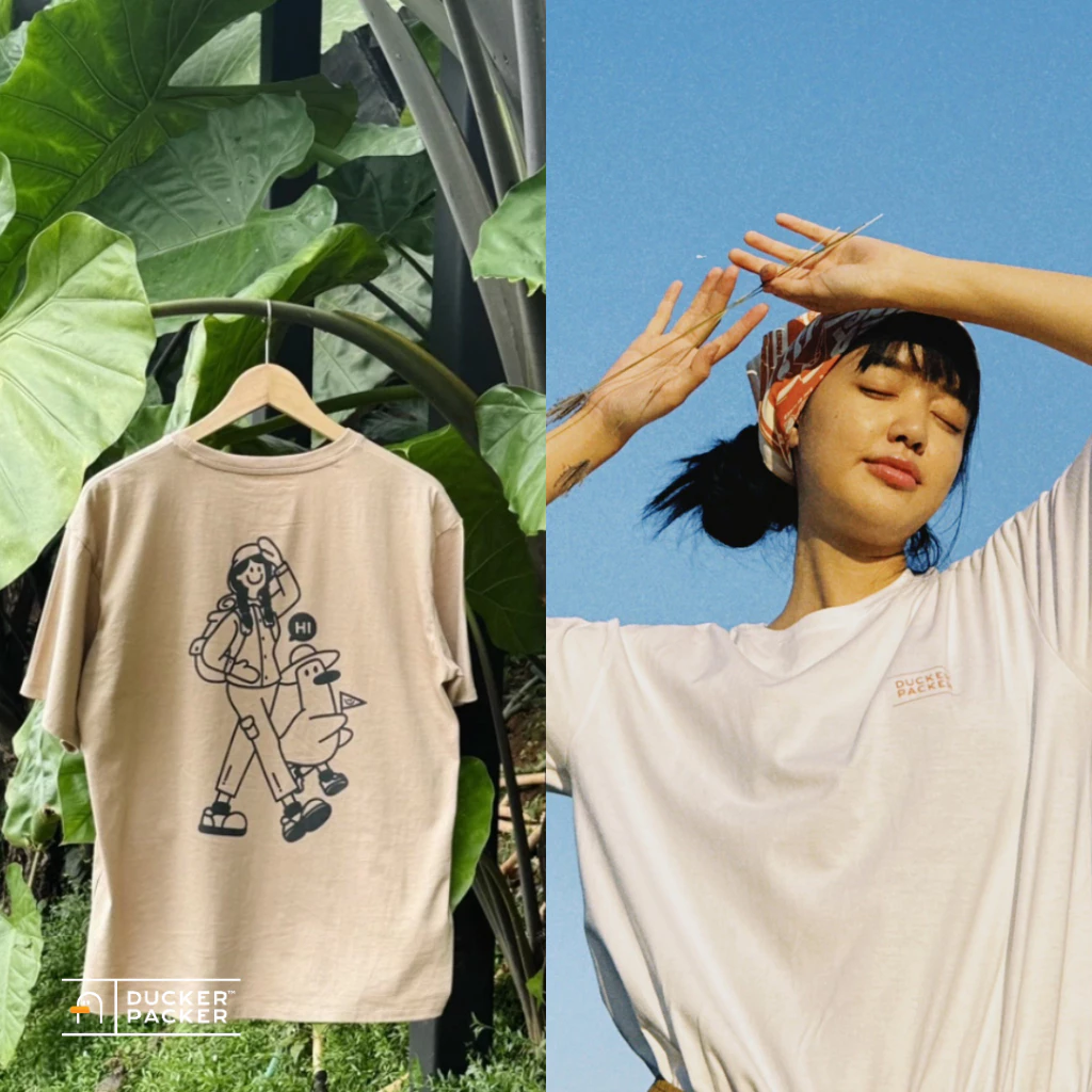 เสื้อยืด DUCKER PACKER | ลาย A Girl | Unisex