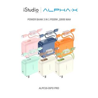 ALPHA·X ALPC10-35PD PRO Powerbank 10000mAh Fast Charging PD2…