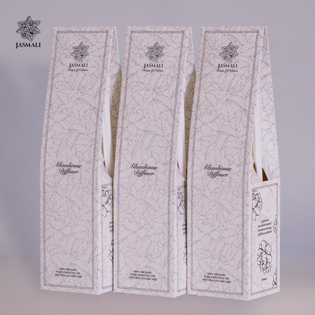 ก้านไม้หอมในบ้าน JASMALI GLASSHOUSE DIFFUSER ปริมาณ 180ML thumbnail 7