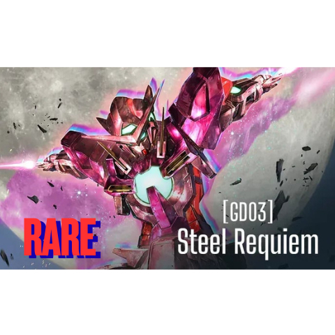 [Gundam Card GameภาษาJP] GD03 : Steel Requiem การ์ดระดับ Rare [R]