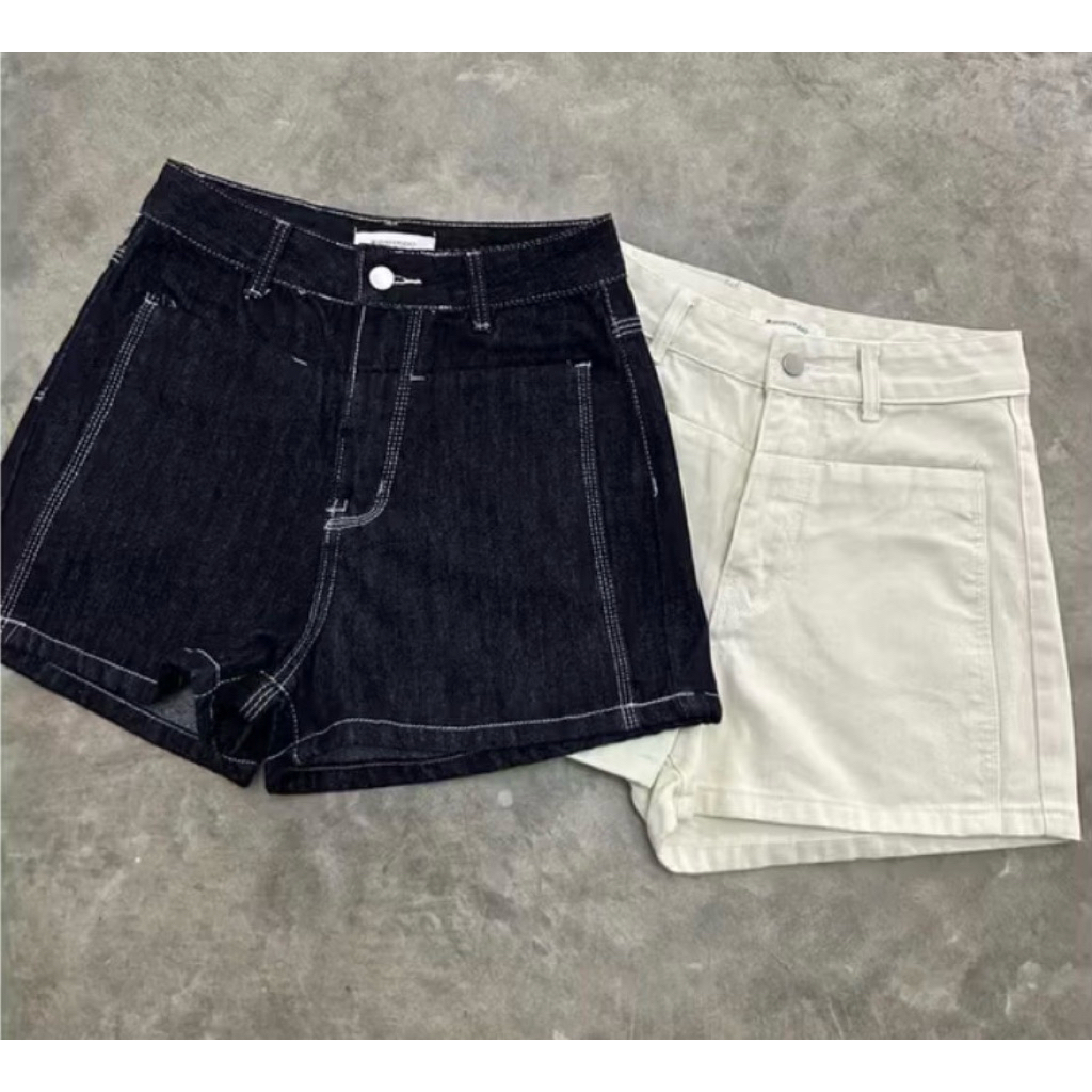 JIRANAN STUDIO 62170 ขาสั้น กระเป๋าหน้า