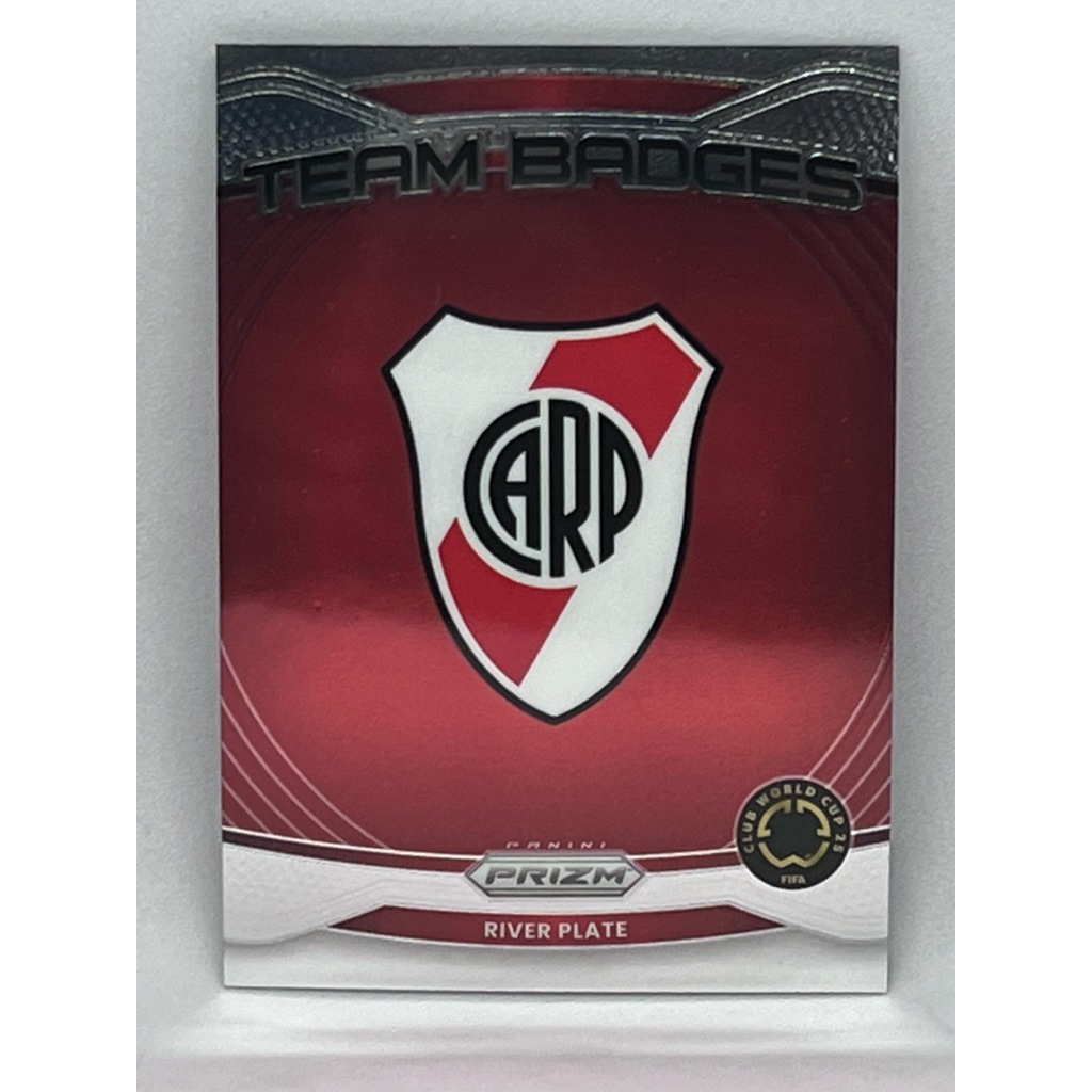 การ์ดฟุตบอล Panini 2024 - 2025 Prizm Club World Cup River Plate Badge