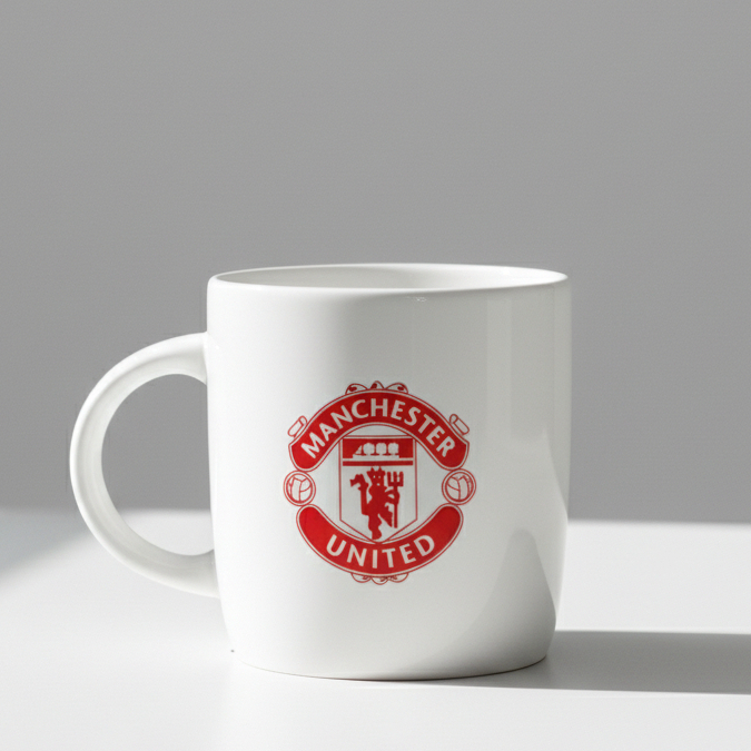 Manchester United  แก้วแมนยู แก้วเซรามิคมัคอย่างดี ทนความร้อน เข้าไมโครเวฟได้