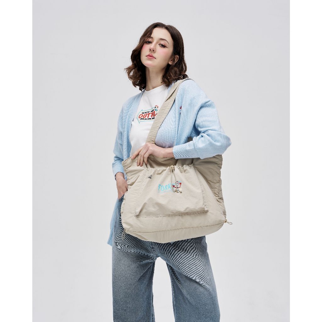 Niyom Jeans collection Toy Story  : รุ่น BAG-D01BK กระเป๋าสะพายข้าง กระเป๋าอเนกประสงค์ ผ้าไนลอน