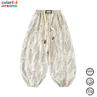 กางเกงเด็ก กางเกงขายาวเด็ก กางเกงกันยุง ปลายขาจั้ม พิมพ์ลาย …