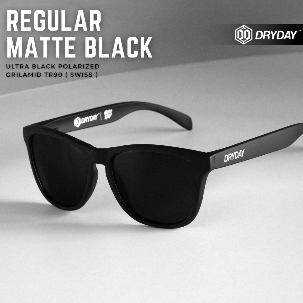 DRYDAY - REGULAR - MATTE BLACK ( ดำด้าน )