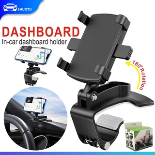 [Shuo Tu] New Console Car Holder ที่จับโทรศัพท์ ที่วางมือถือในรถยนต์ ปรับหมุนได้360องศา สำหรับหนีบคอลโซล พร้อมส่ง