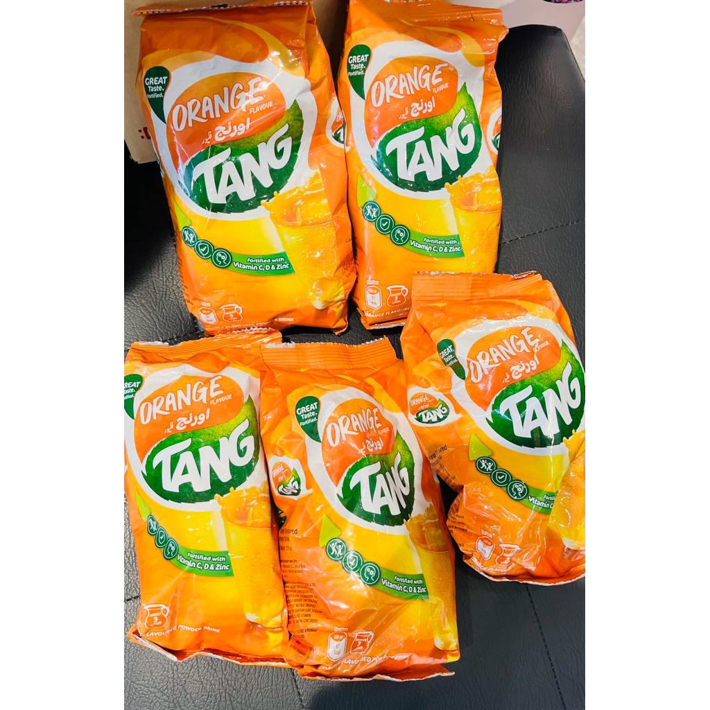 ❤️ ✅ TANG Tang  375g Orange Lemon  pineapples mango ผงชงเพิ่มวิตามินc ผงชงดื่มสำเร็จรูป