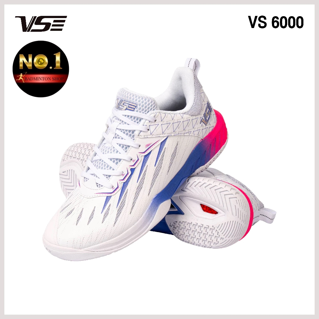 VS รองเท้ากีฬาแบดมินตัน รุ่น VS6000 W แท้ 💯 By. No.1 Badminton Shop (โปรดอ่านรายละเอียดก่อนสั่ง)