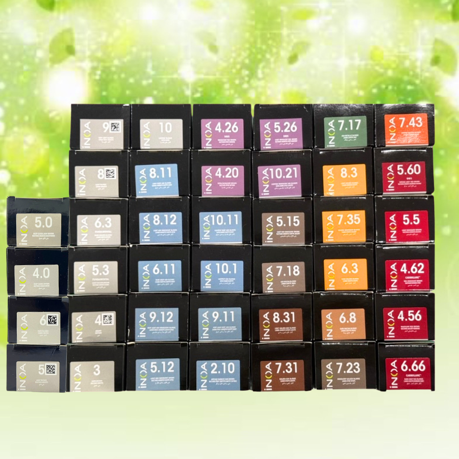 LOREAL INOA ผลิตภัณฑ์เปลี่ยนสีผมชนิดถาวร 60 ML.สูตรปราศจากแอมโมเนีย