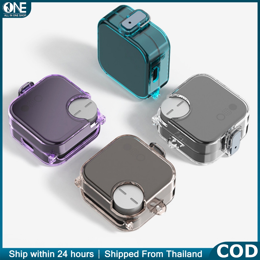 เคสสำหรับ CMF Buds Pro 2 / CMF Buds 2 Plus | เคสกันกระแทก TPU ใส มีตัวล็อค พร้อมตะขอ