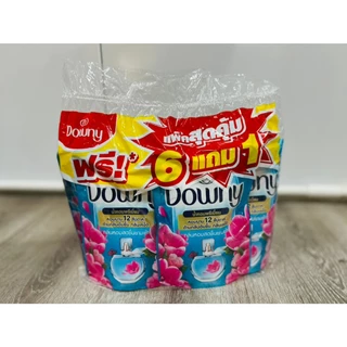 (7 ถุง) ดาวน์นี่ น้ำยาปรับผ้านุ่ม สูตรเข้มข้น ขนาด 100 มล. x7 ถุง #สินค้าอยู่ระหว่างปรับโฉมใหม่#