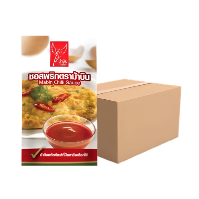 ซอสพริกตราม้าบิน ขนาด 10 กรัม 50 ซอง