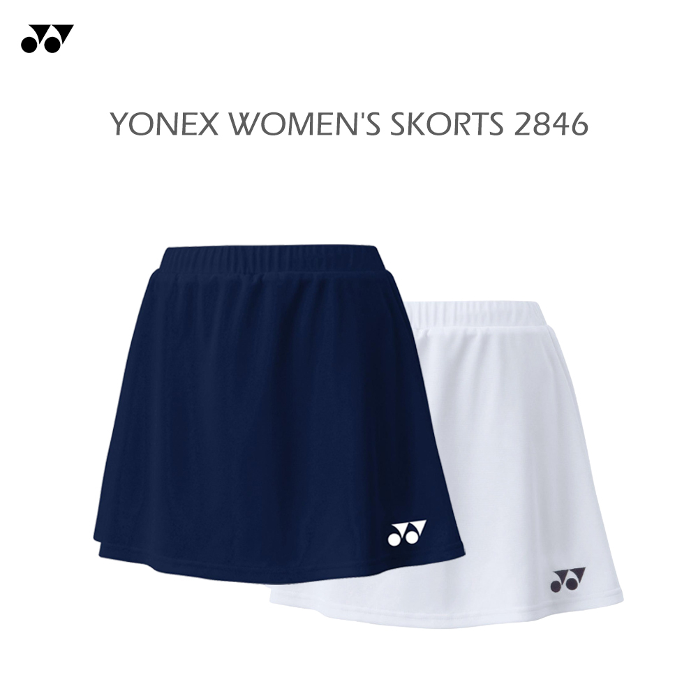 Yonex กระโปรงแบดมินตัน (มีซับใน) รุ่น 2846 3391 Solid ของแท้ ใส่สบาย