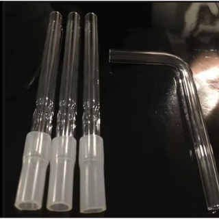 หลอดแก้ววิทยาศาสตร์5ชิ้น+ตัวแอล+ยางซิลิโคน