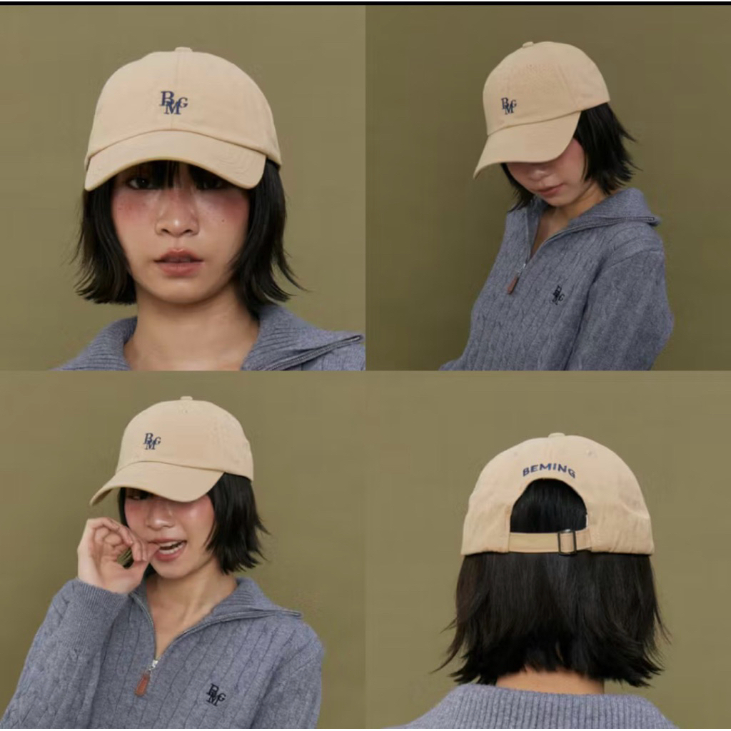ปล่อยต่อ หมวก beming สีครีม ยังไม่เคยใส่