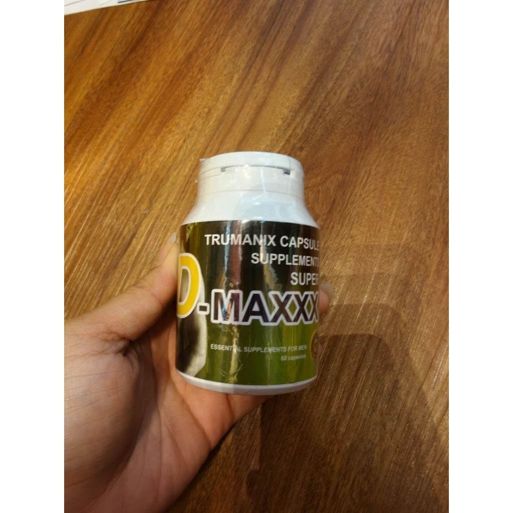 SUPER D-MAXX Plus ซุปเปอร์ดีแม็ก เขียว 60แคปซูล