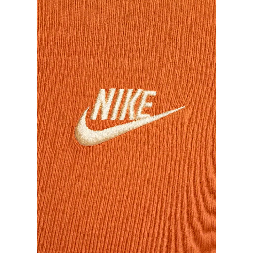 Nike Sportswear Men's T-Shirt (Orange Embroidered Futura Logo)