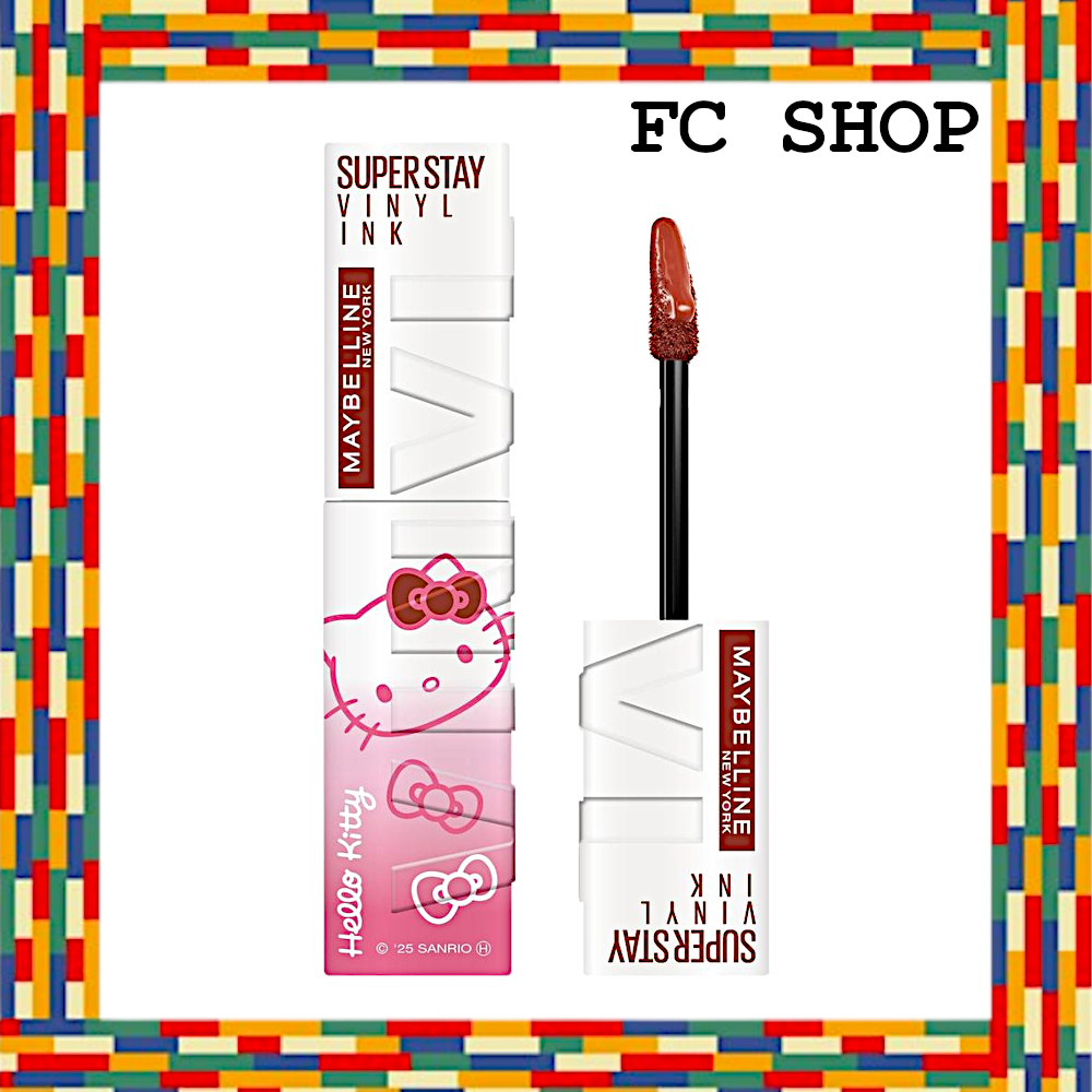 MAYBELLINE Lip SP Stay Vinyl Ink Hello Kitty 130 Red Lipstick