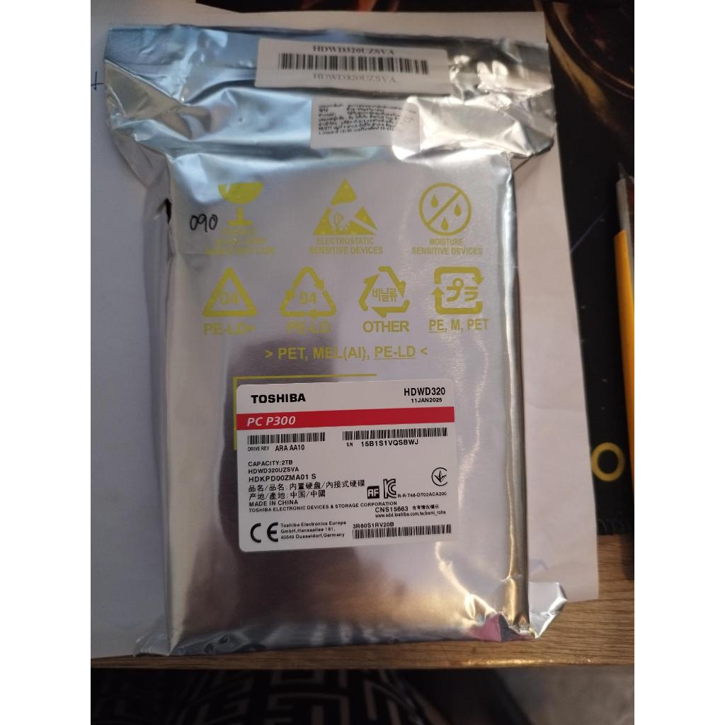 Harddisk2TB/7200/3.5SATAของใหม่รรับประกัน1ปี