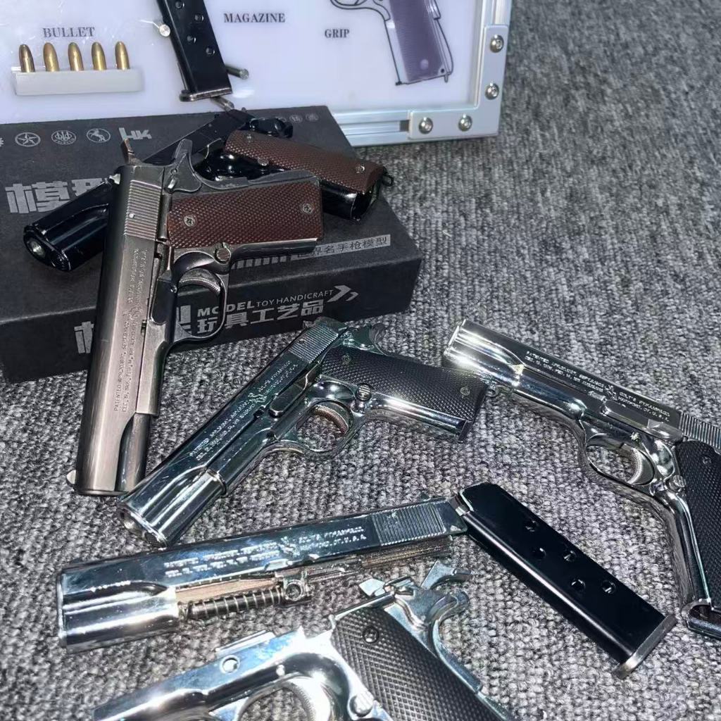 M-1911 โมเดลโลหะ สัดส่วน1:2.05 ของเล่นประกอบ ดีเทลละเอียดCOLT #โมเดลโลหะ #ของเล่นสะสม