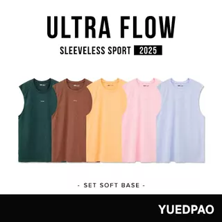 Yuedpao Sportswear - Ultra Flow Sleeveless Sports 2025+2026 (Set Soft Base) เสื้อออกกำลังกายแขนกุด เสื้อกีฬา (10 สี)