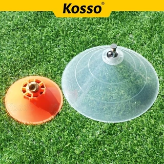 Kosso ฝาครอบหัวพ่นยา หัวฉีดทรงกลม หมุนปรับการฉีดได้ หัวฉีดยา ปากกว้าง กันฟุ้งพ่นยา (1ชิ้น)