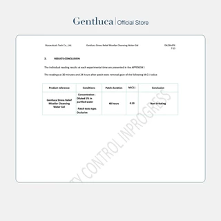 ไมเซลลาร์เจล ผิวแพ้ง่าย ขาดน้ำ ลดระคายเคือง 145mL – Gentluca Stress Relief | Betaine 3.5%