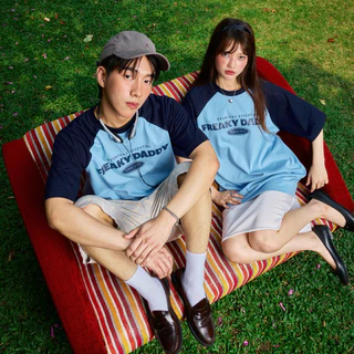 เสื้อยืด Raglan Freaky Daddy Club Tee 4 สี