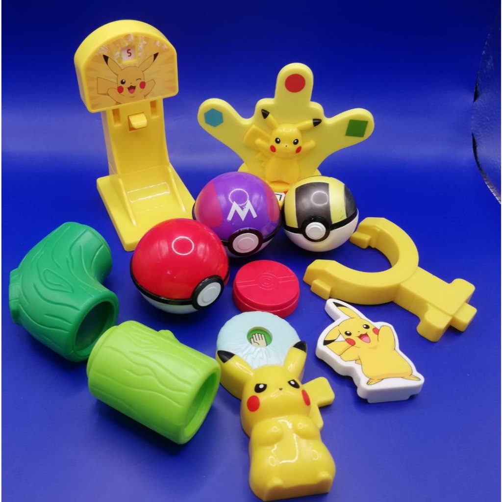 เซ็ตฟิกเกอร์ Pokémon Pikachu – McDonald’s Happy Meal (รวม 10 ชิ้น)