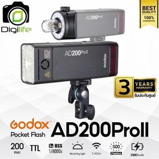 Godox Flash AD100ProII, AD200ProII, AD300ProII, AD400Pro, AD600ProII ,AD600BM , QT400III , QT600III, QT800II, QT1200III