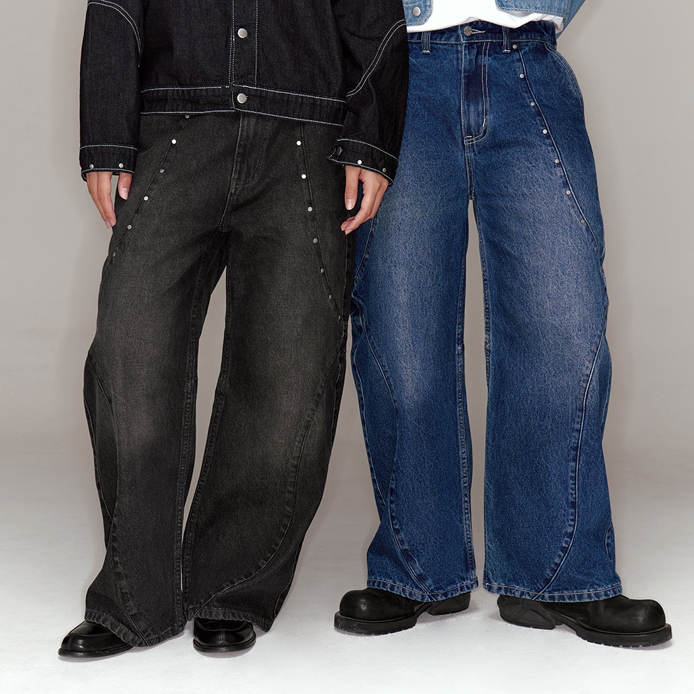 Vineca Stud Jeans (Loose fit)