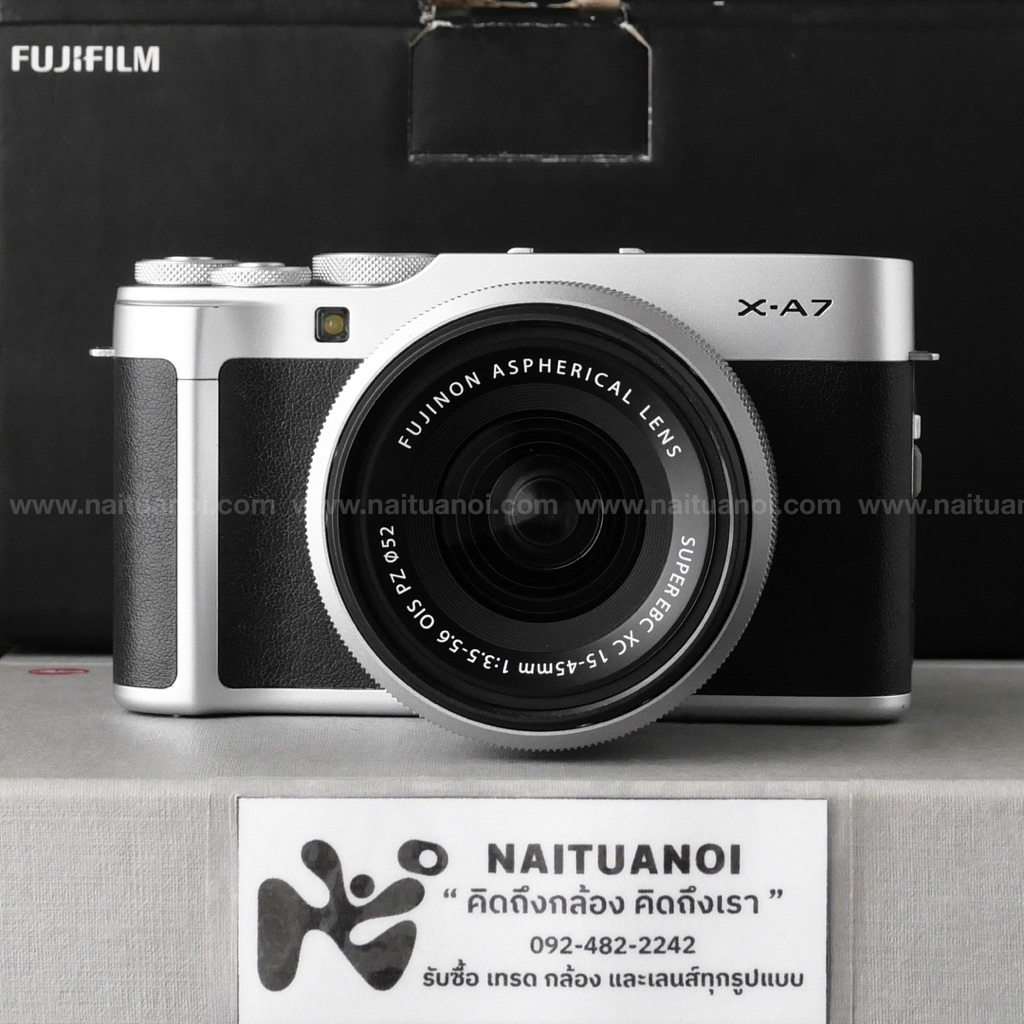 ( Used!! ) Fujifilm X-A7 Silver + Fuj 15-45 F3.5-5.6 OIS PZ < Mint >