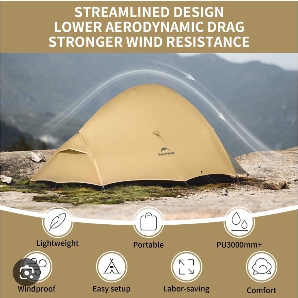 เต็นท์ natuhike cloud up pro2