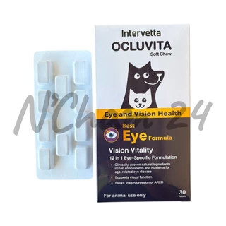 Ocluvita อาหารเสริมเพื่อบำรุงสายตาและดวงตา สำหรับสุนัขและแมว
