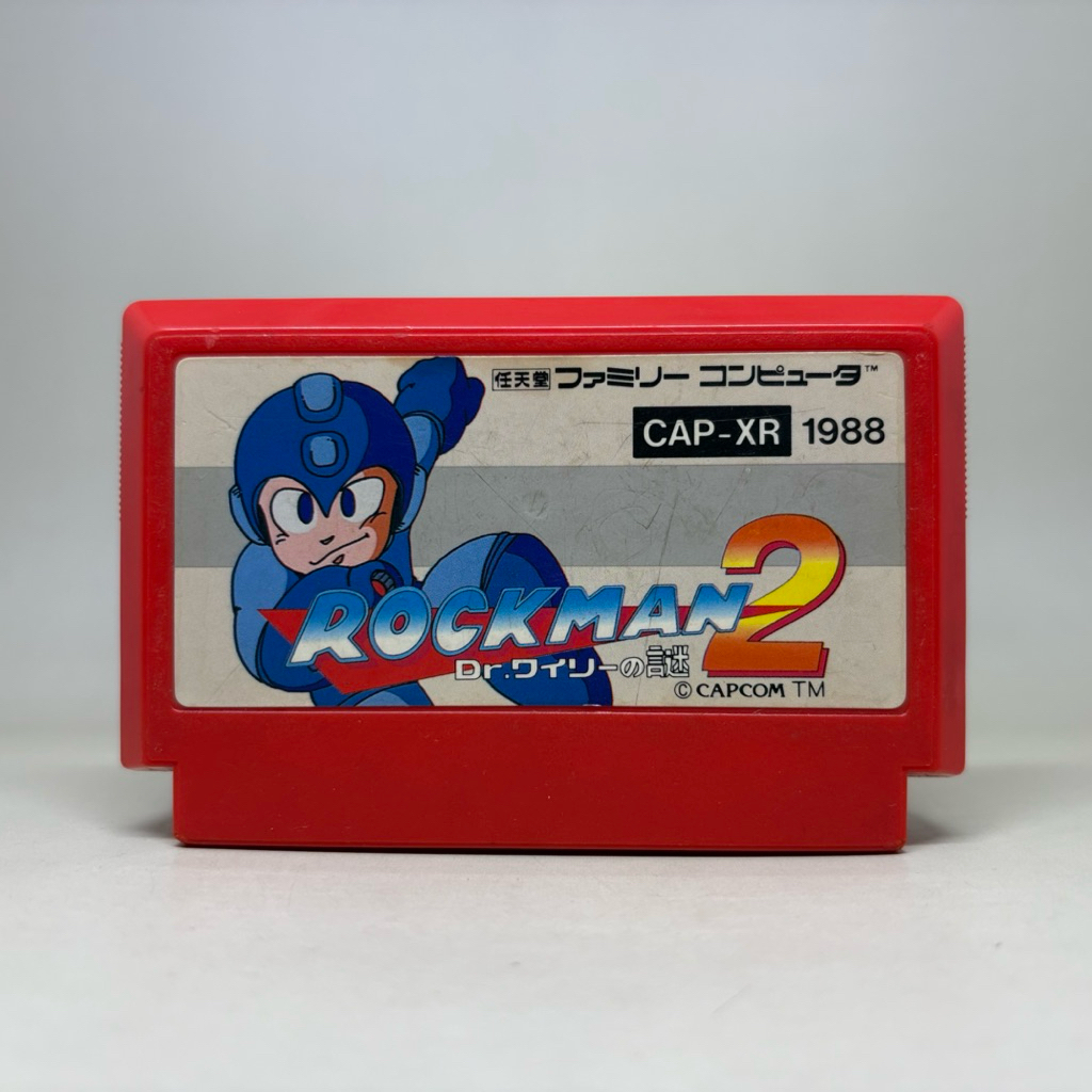 🇯🇵 Rockman 2 (FC) | ตลับเกมส์ Famicom Nintendo | Original Cartridge Japan | CAP-XR | สินค้าแท้ มือสอ