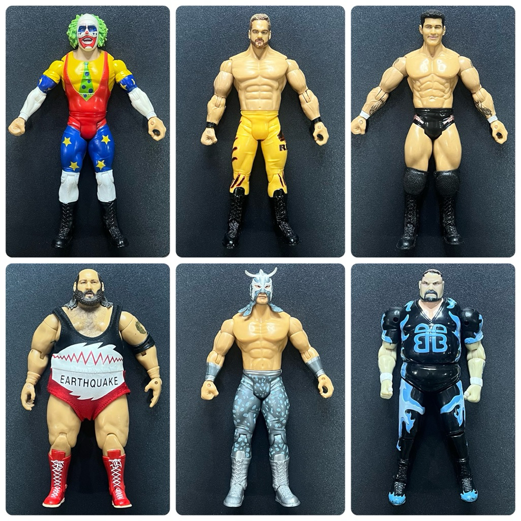 โมเดลมวยปล้ำ สูง 6-7 นิ้ว รุ่น Jakks Deluxe