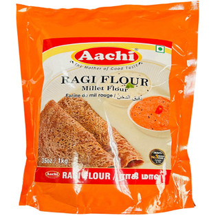 Aachi Ragi Flour (Millet Flour) 1 KG -- อาชิ แป้งข้าวฟ่าง (1 กิโลกรัม)