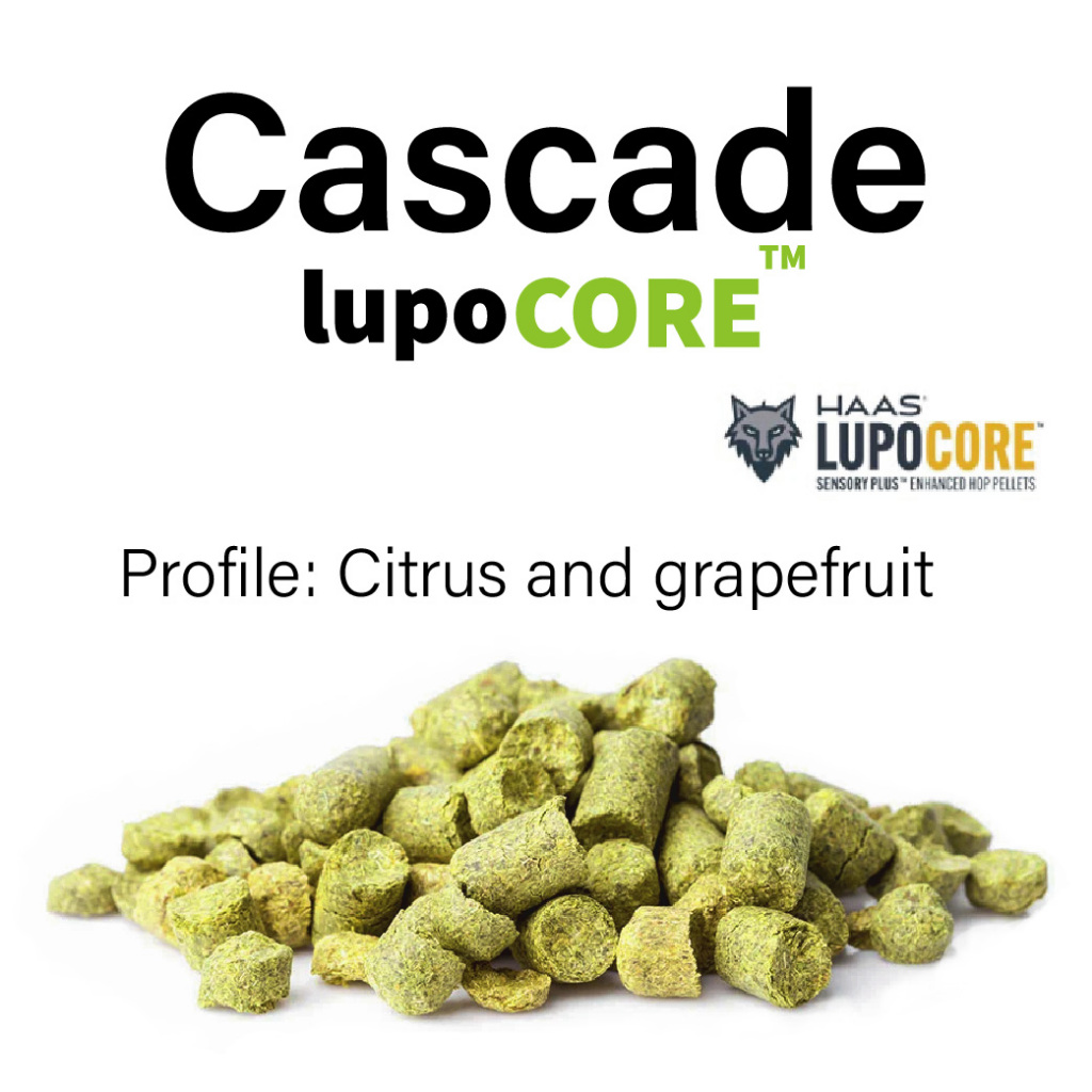 Cascade LUPOCORE Hops - USA - 2oz