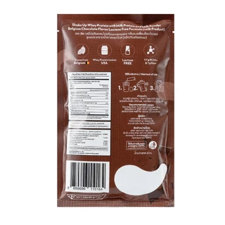 Sháke up เวย์โปรตีนซองพกพา To-Go (10 ซอง) | High Protein 28g | Lactose free | No Sugar added