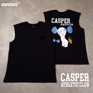 Universal Studio เสื้อกล้ามผู้ชาย แคสเปอร์(Casper) สายฟิต ผ้…