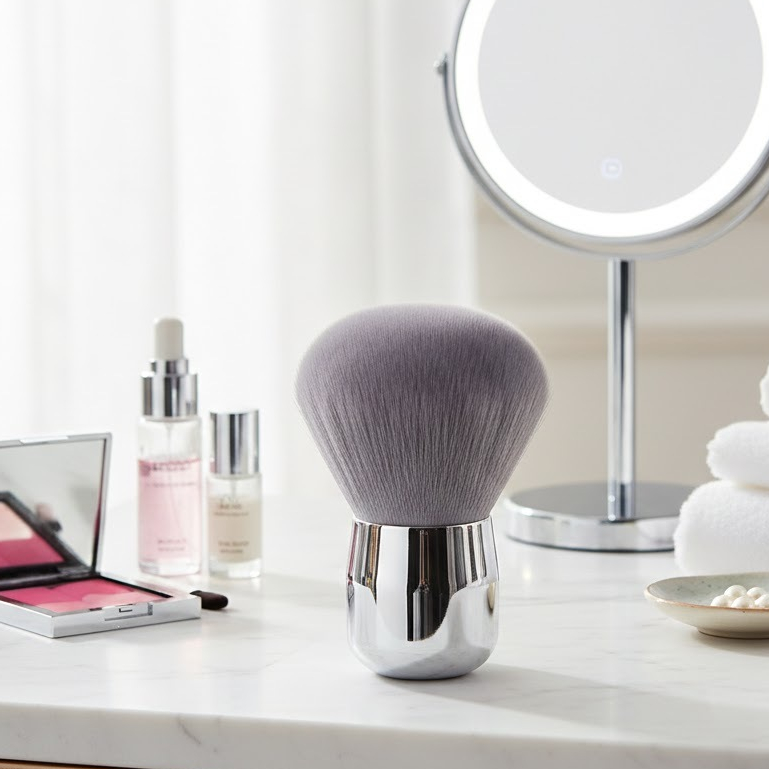 (มีส่งด่วน)  แปรงแต่งหน้า Kabuki ขนนุ่ม ปัดแก้ม เบลนด์ง่าย