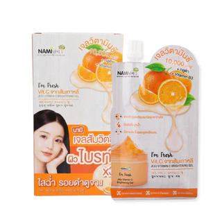[กล่อง] เจลส้ม วิตามินซี ผิวกระจ่างใส ผิวฉ่ำ Nami I'm Fresh Jeju VitC Brightening Gel