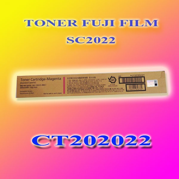 หมึกเครื่องถ่ายเอกสารสี FUJI XEROX SC2022 สินค้าของแท้ - รูปที่ 2