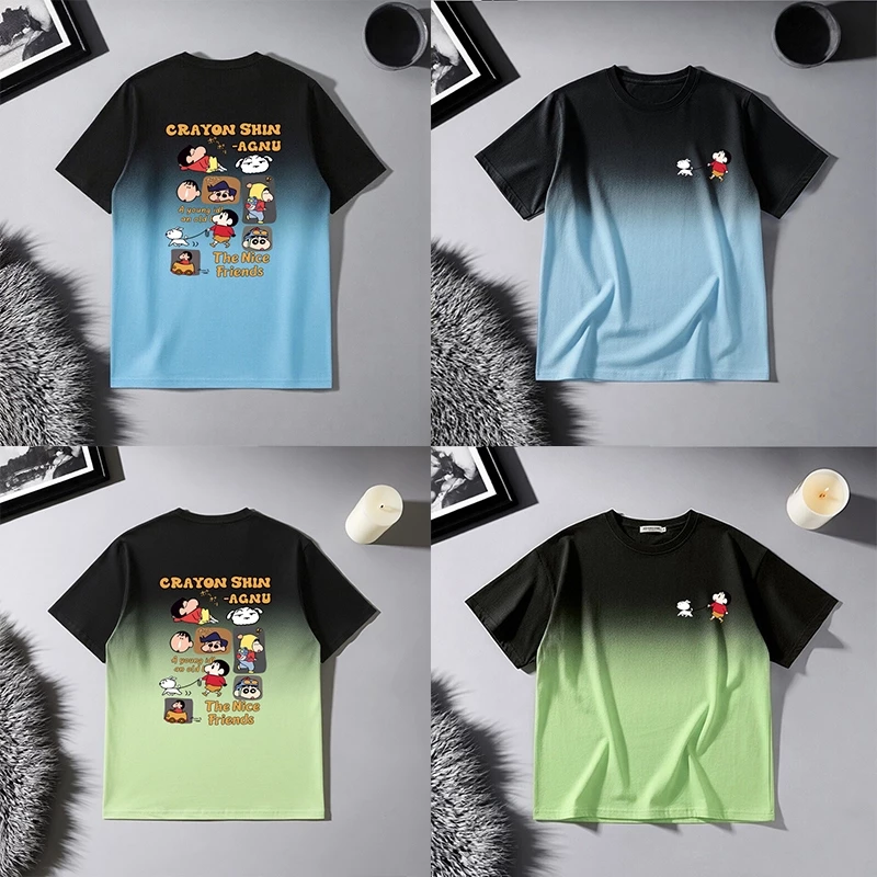 เสื้อทรงหลวมมัดย้อมวินเทจเท่ oversize เสื้อผ้าแฟชั่นสาวอวบไซส์ใหญ่ เสื้อโอเวอร์ไซส์ผู้หญิงกําลังฮิตเกาหลี ลายการ์ตูน 3XL thumbnail 10