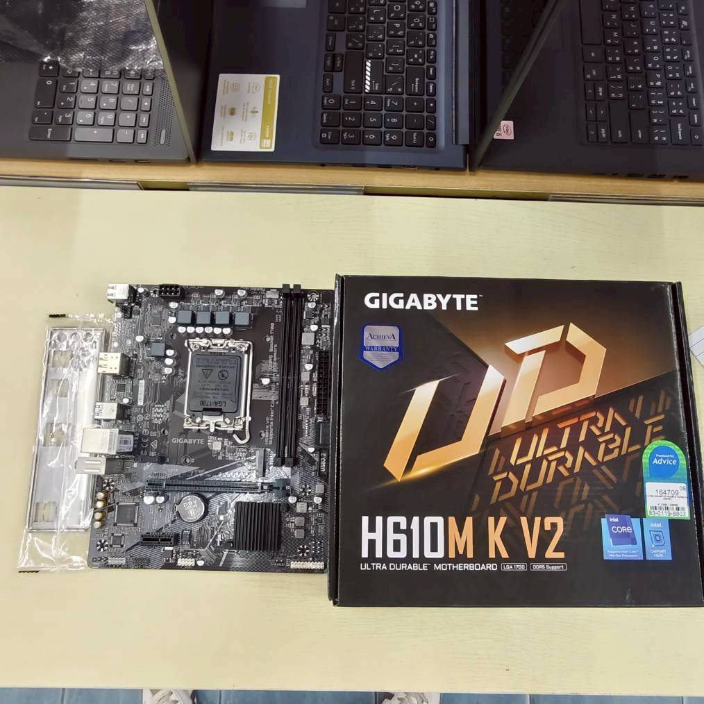 M/B  GIGABYTE  H610M - K  V2  DDR5  (1700)  ประกัน  Advice  24/07/2028