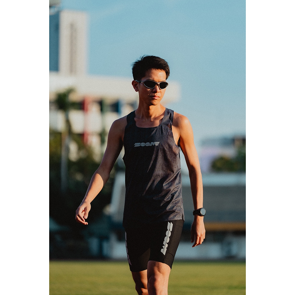 Boomsport Running:Gray (เสื้อกล้ามชาย)
