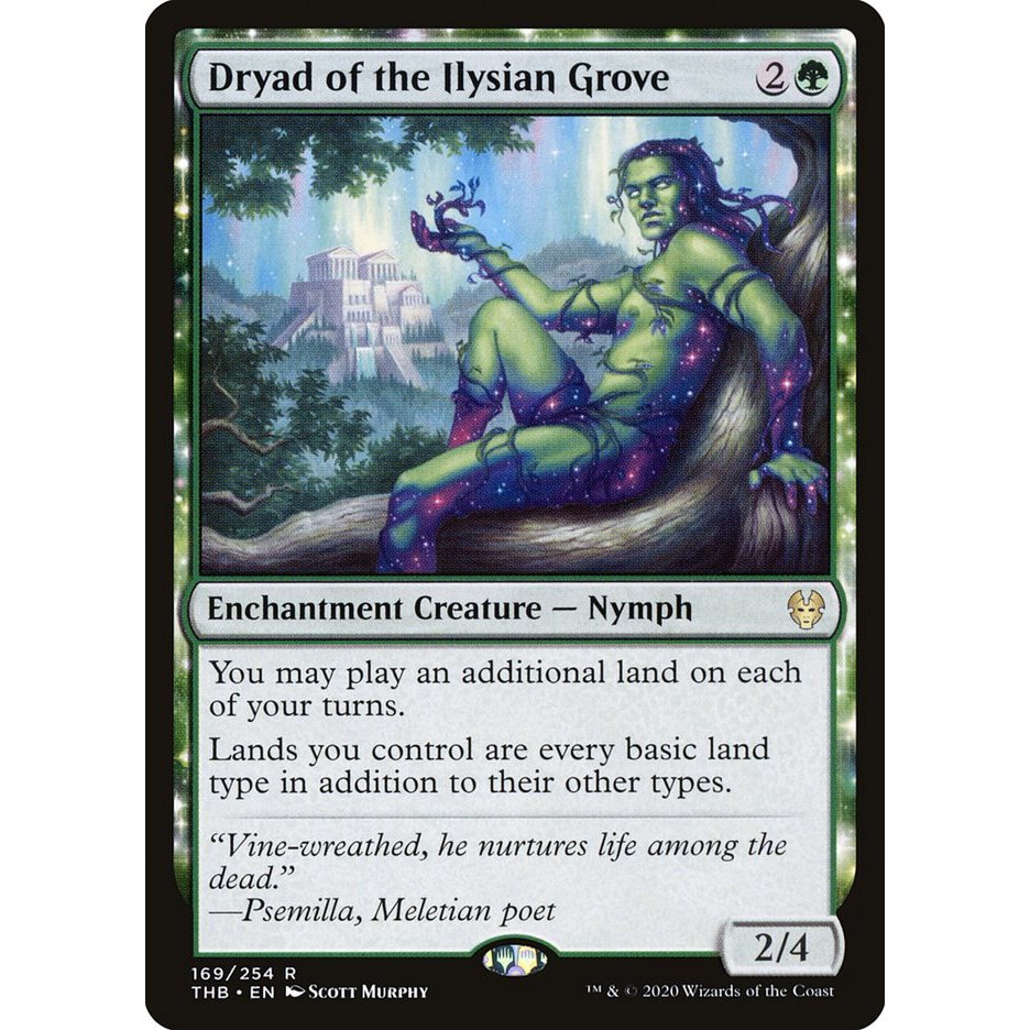 [Theros Beyond Death] - [THB] - (R) - [Dryad of the Ilysian Grove] -  [2020]