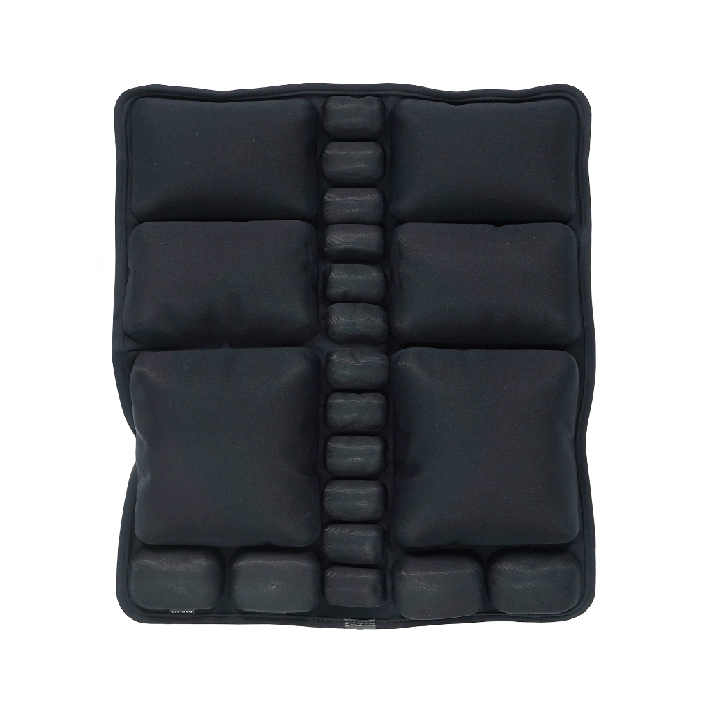 HomePro เบาะรองหลังเป่าลม HOME LIVING STYLE AIRTOFU-H 18x16 นิ้ว สีดำ